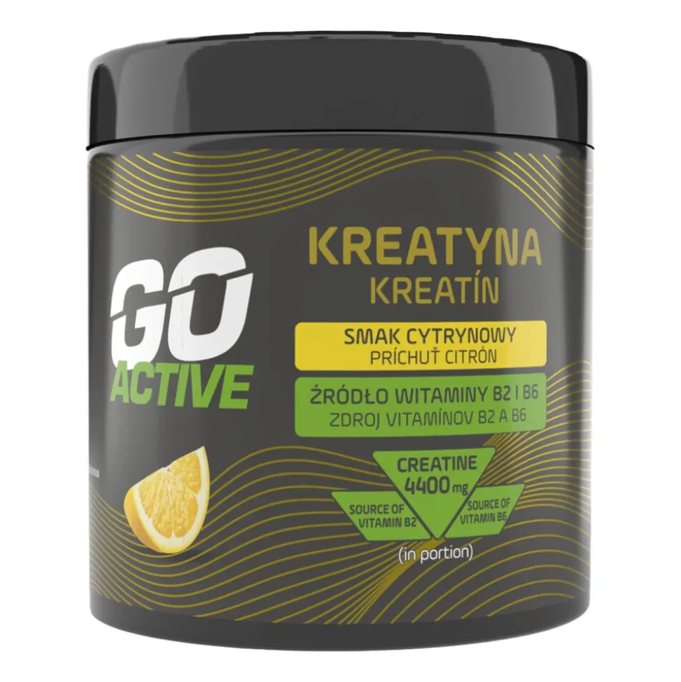 Suplement diety Go Active Kreatyna, smak cytrynowy, 300 g