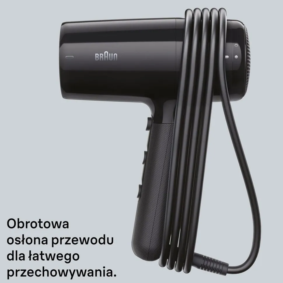 Suszarka Braun HD225E, 2200 W, czarna