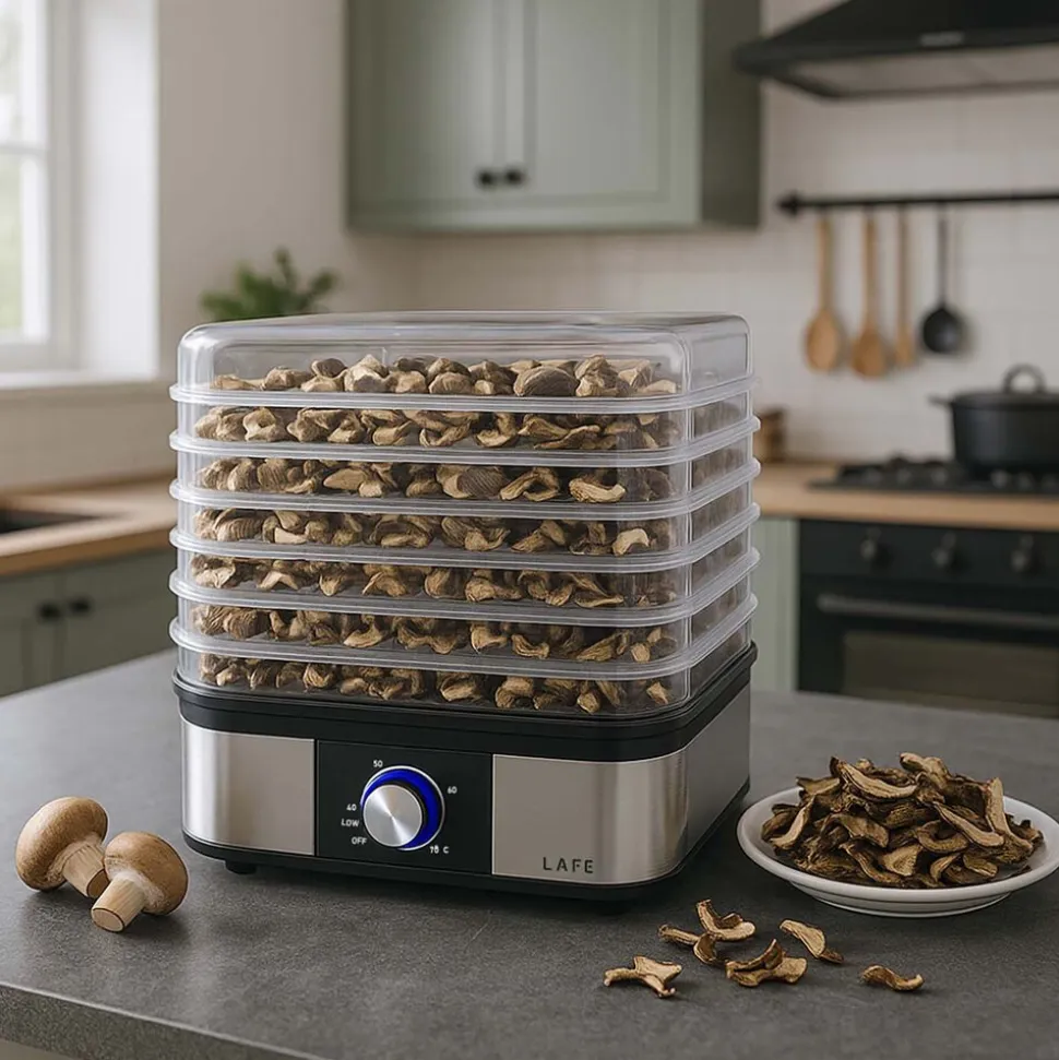 Suszarka do grzybów i owoców Lafe NutriDry, 5 tac, 250 W