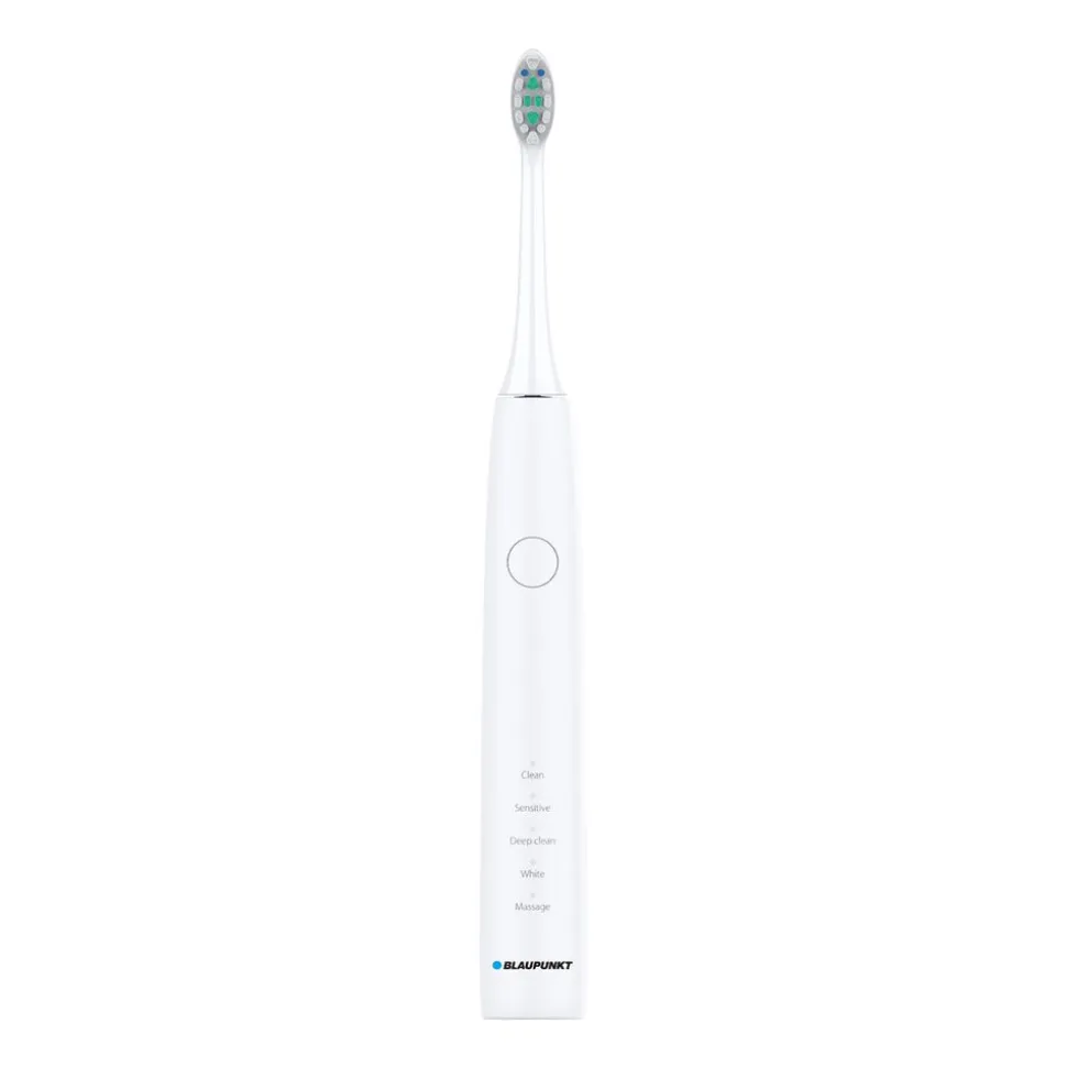 Szczoteczka soniczna Blaupunkt DTS201WH, 2 wymienne końcówki, biała