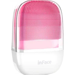 Szczoteczka soniczna do twarzy inFace MS2000, wodoodporna, różowa
