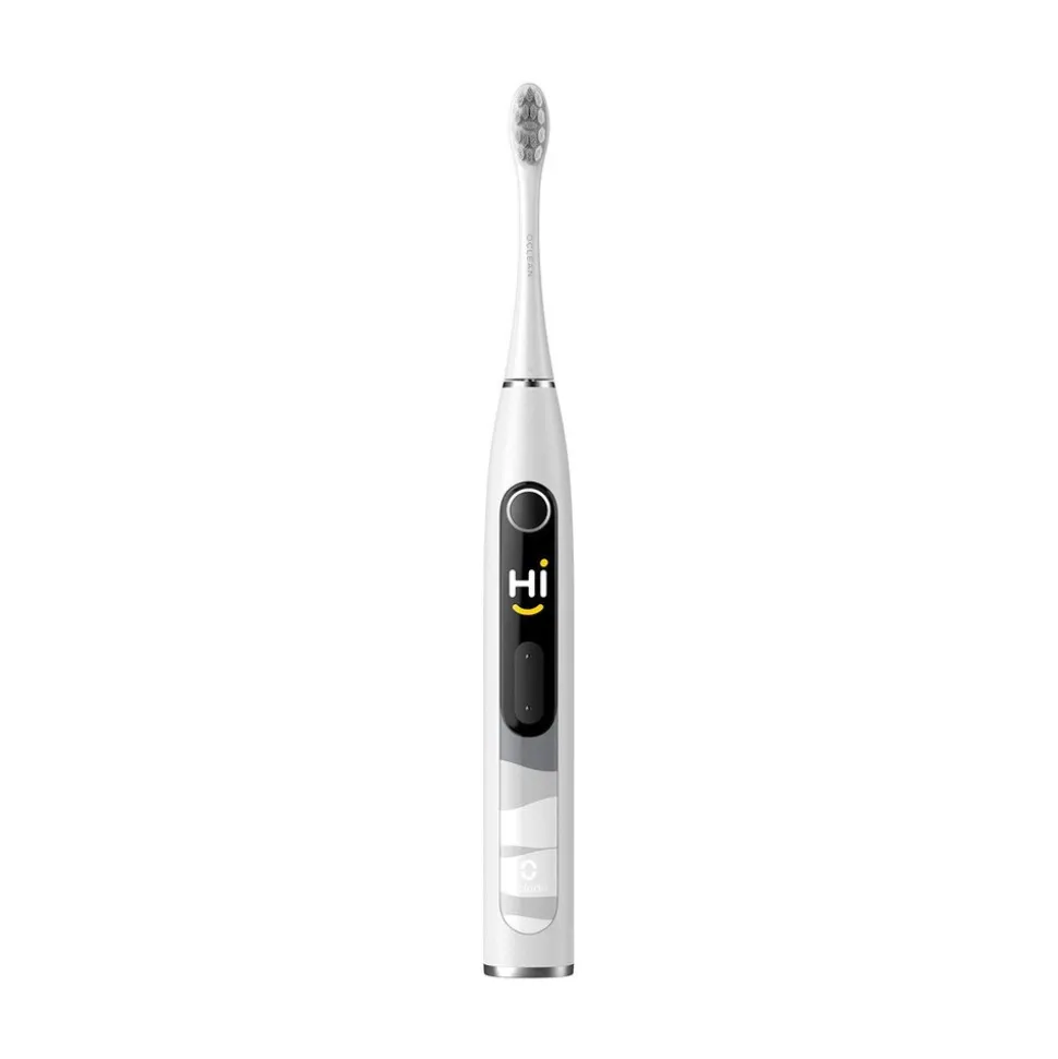 Szczoteczka soniczna z wyświetlaczem Oclean X10, szara