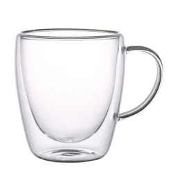 Szklanki termiczne MG Home Renza, 2 sztuki, 300 ml, z przezroczystym uchem