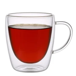 Szklanki termiczne MG Home Renza, 2 sztuki, 300 ml, z przezroczystym uchem