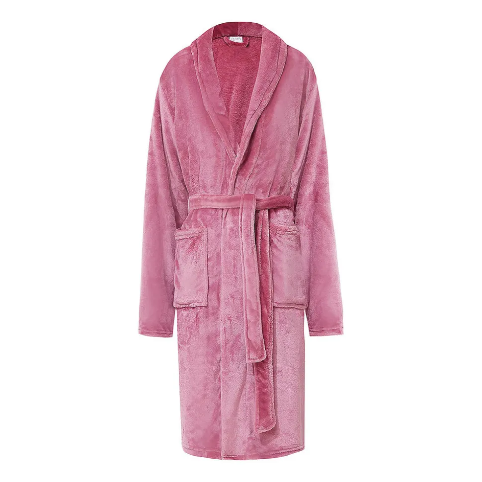 Szlafrok Comfort Queen, brudny róż, XL