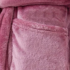 Szlafrok Comfort Queen, brudny róż, XL