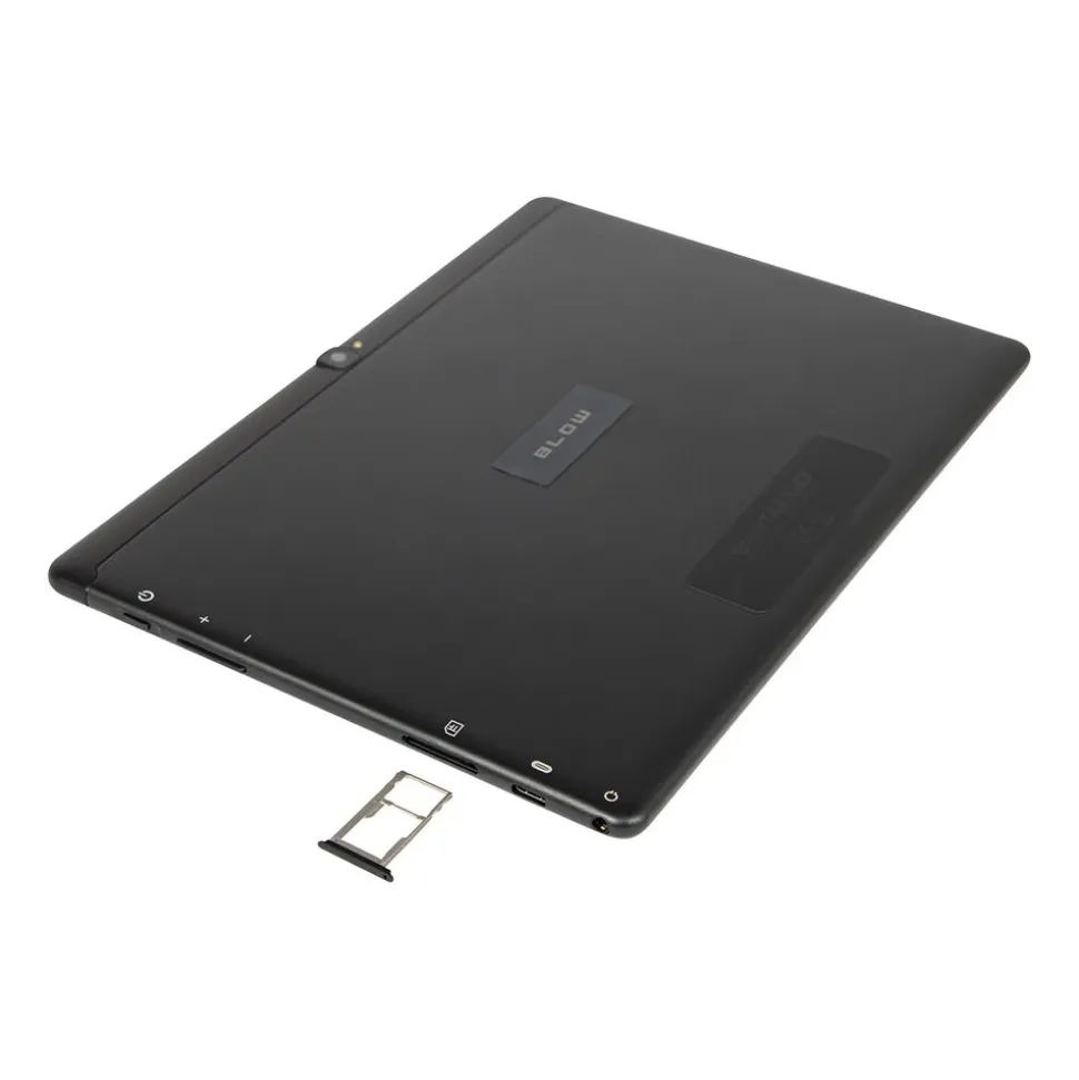 Tablet Blow BlackTAB10 4/128GB 4G LTE, etui i rysik, czarny