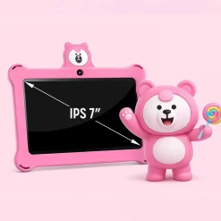 Tablet dla dzieci Tracer K7 Touch Pro, 7'', IPS, różowy