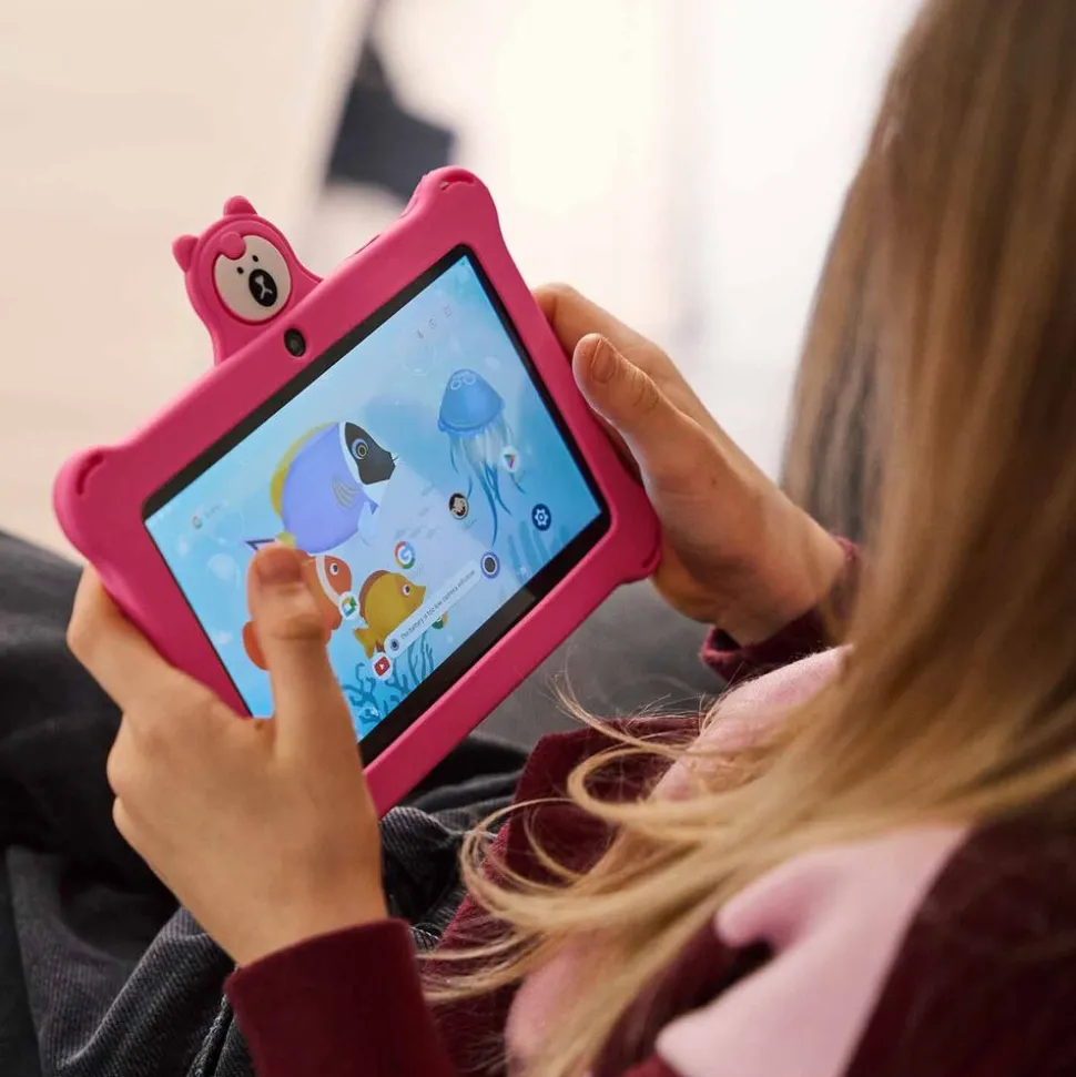 Tablet dla dzieci Tracer K7 Touch Pro, 7'', IPS, różowy