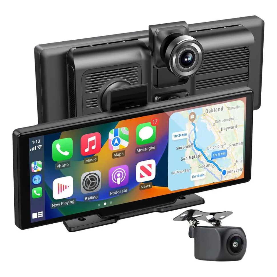 Tablet do auta CarPlay Android Auto Tracer, 10,26”, 2 kamery przód-tył