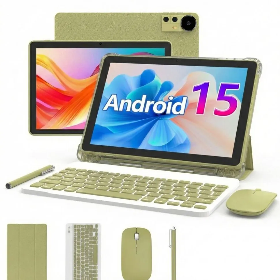 Tablet Extralink CP31 Pro, 10'', 128GB, z etui, klawiaturą, myszą i rysikiem, złoty