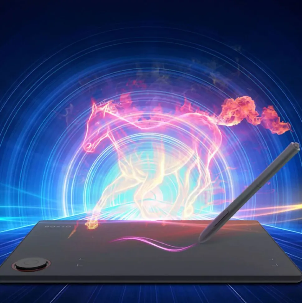 Tablet graficzny Bosto T608 piórkowy, 8192 LPS, 5080 LPI