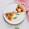 Talerz do pizzy z porcelany MG Home Napoli, 2 szt., 30 cm, biały