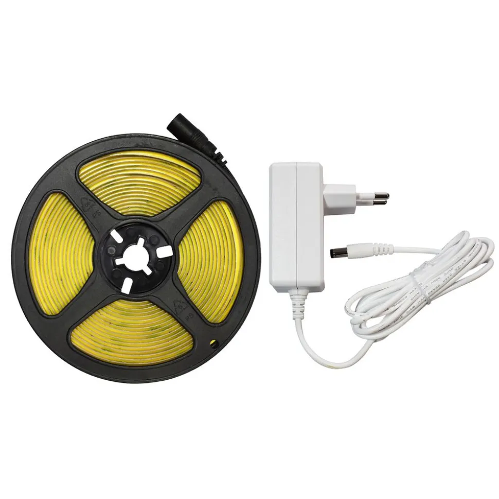 Taśma LED COB 320/m 6000K IP20 Eko-Light, 5 m, z zasilaczem