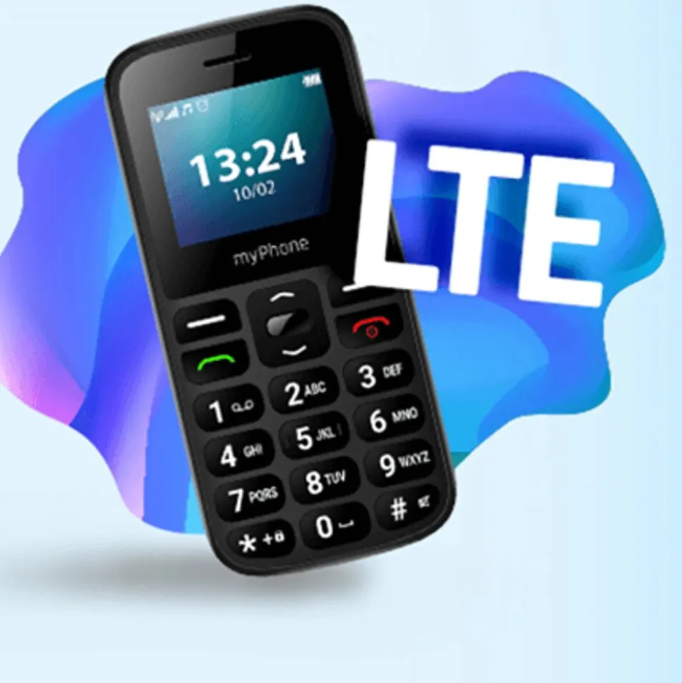 Telefon myPhone Halo A LTE, 1,77”, czarny