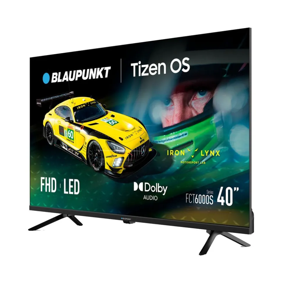 Telewizor 40” Blaupunkt FCT6000S, Tizen OS 8.0, FHD, bezramkowy