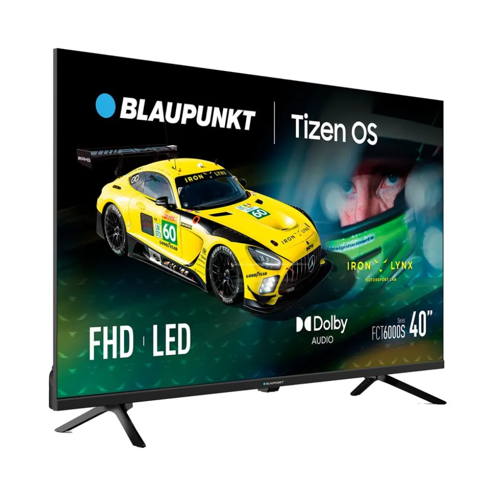 Telewizor 40” Blaupunkt FCT6000S, Tizen OS 8.0, FHD, bezramkowy