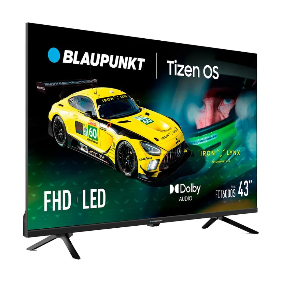 Telewizor 43” Blaupunkt FCT6000S, Tizen OS 8.0, FHD, bezramkowy
