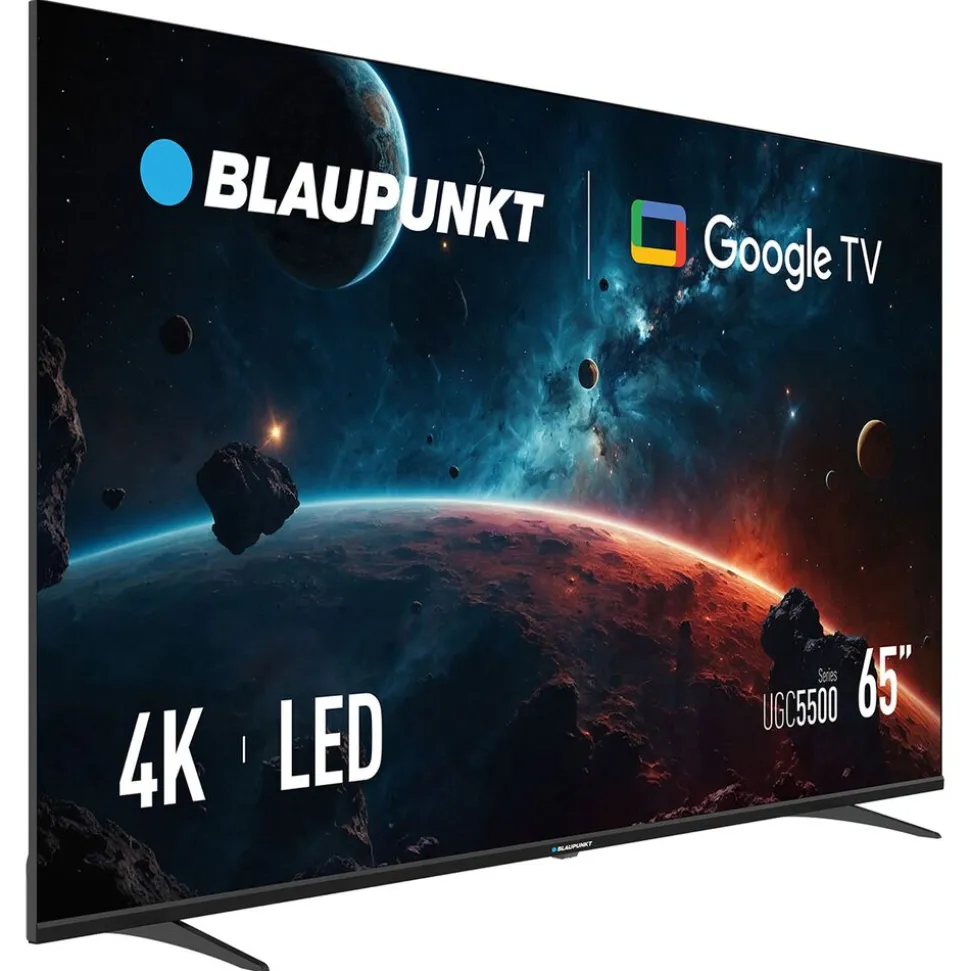 Telewizor 65” Blaupunkt 65UGC5500S, LED, Ultra HD, Google TV, DVB-T/T2/C/S2