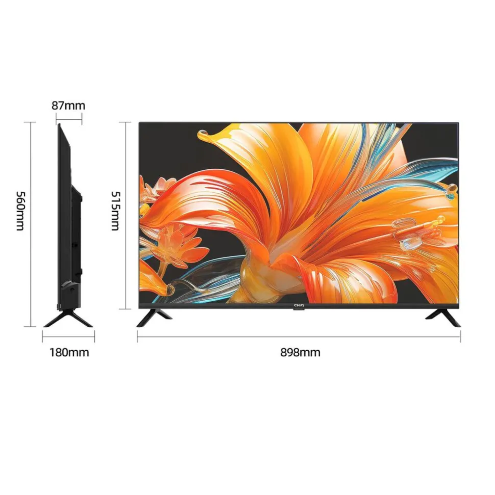 Telewizor 40” CHiQ L40QG7L, bezramkowy, FHD, Google TV