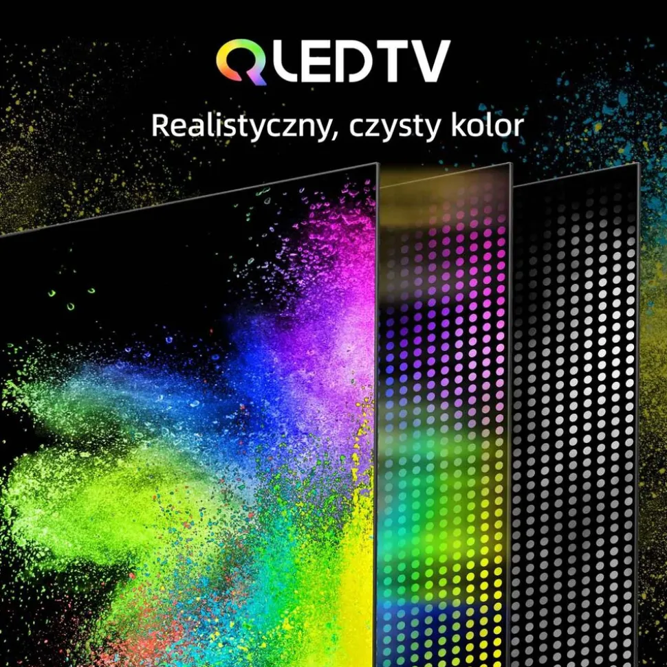 Telewizor 40” CHiQ L40QG7L, bezramkowy, FHD, Google TV
