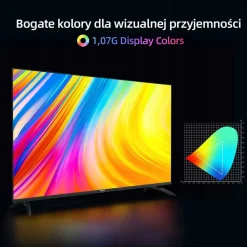 Telewizor 50” CHiQ U50G7LX, bezramkowy, 4K Ultra HD, Android TV