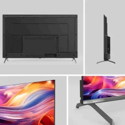 Telewizor 55” CHiQ U55QM9, bezramkowy, 4K Ultra HD, Google TV