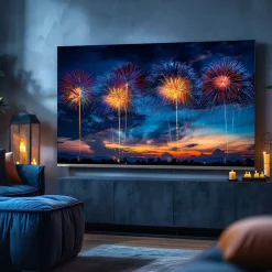 Telewizor 55” CHiQ U55QM9, bezramkowy, 4K Ultra HD, Google TV