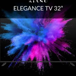 Telewizor 32" Kiano Elegance, bezramkowy, HD Ready, Smart TV, DVB-T2