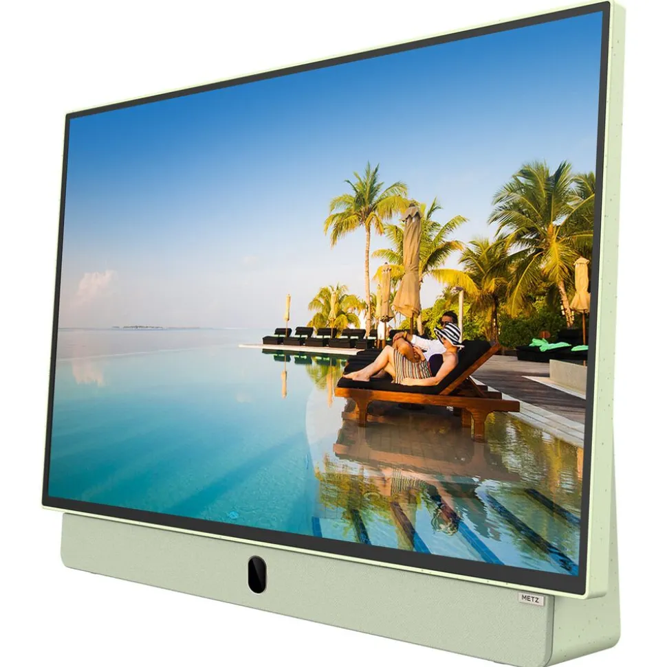 Telewizor przenośny 24” METZ 24MPE7000, FHD, Google TV, zielony