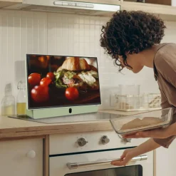 Telewizor przenośny 24” METZ 24MPE7000, FHD, Google TV, zielony