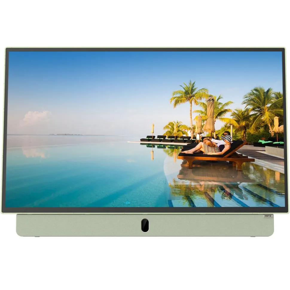 Telewizor przenośny 24” METZ 24MPE7000, FHD, Google TV, zielony