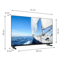 Telewizor 32” Thomson 32HG2S14, Google TV, HD, bezramkowy
