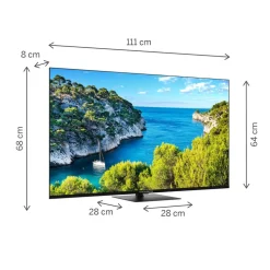 Telewizor 50” Thomson 50UG5C14, Google TV, 4K UHD, bezramkowy