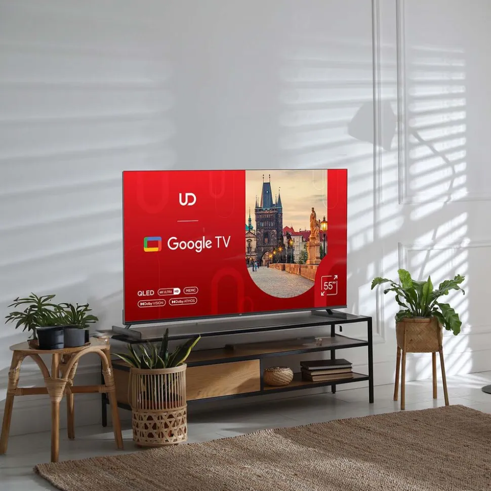 Telewizor 55” UD 55QGU7210S, 4K Ultra HD, Google TV, QLED