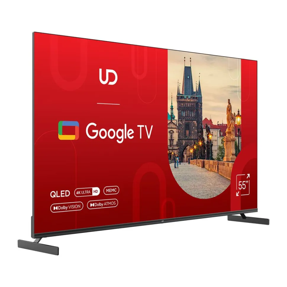 Telewizor 55” UD 55QGU7210S, 4K Ultra HD, Google TV, QLED
