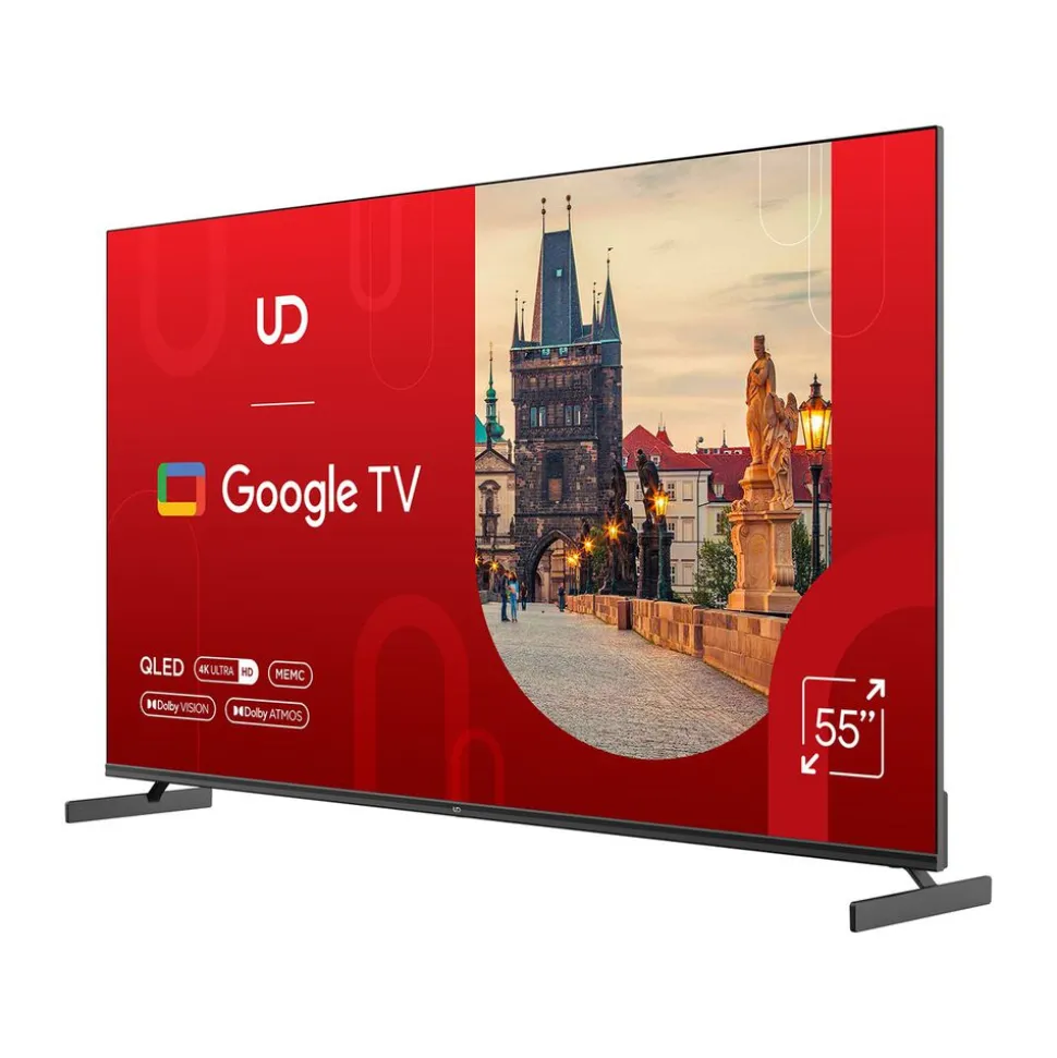 Telewizor 55” UD 55QGU7210S, 4K Ultra HD, Google TV, QLED