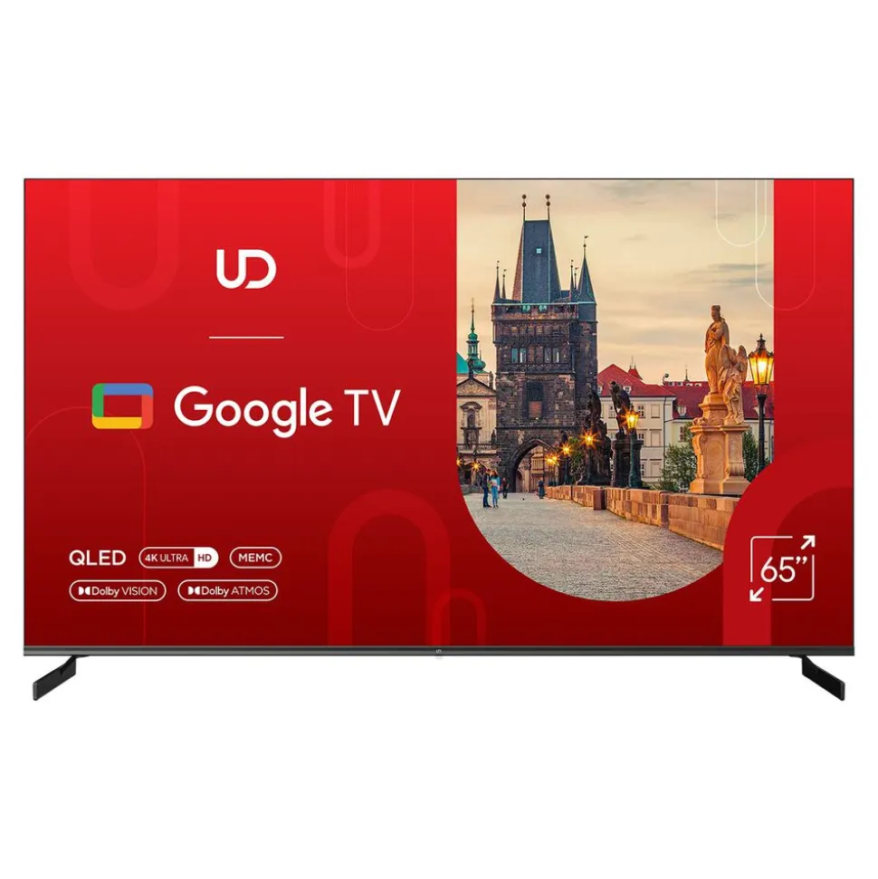Telewizor 65” UD 65QGU7210S, 4K Ultra HD, Google TV, QLED