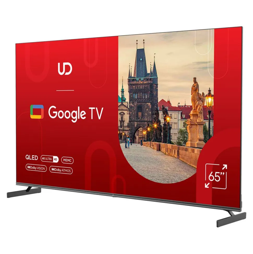Telewizor 65” UD 65QGU7210S, 4K Ultra HD, Google TV, QLED
