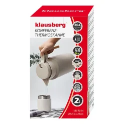 Termos konferencyjny Klausberg, 2 l, beżowy