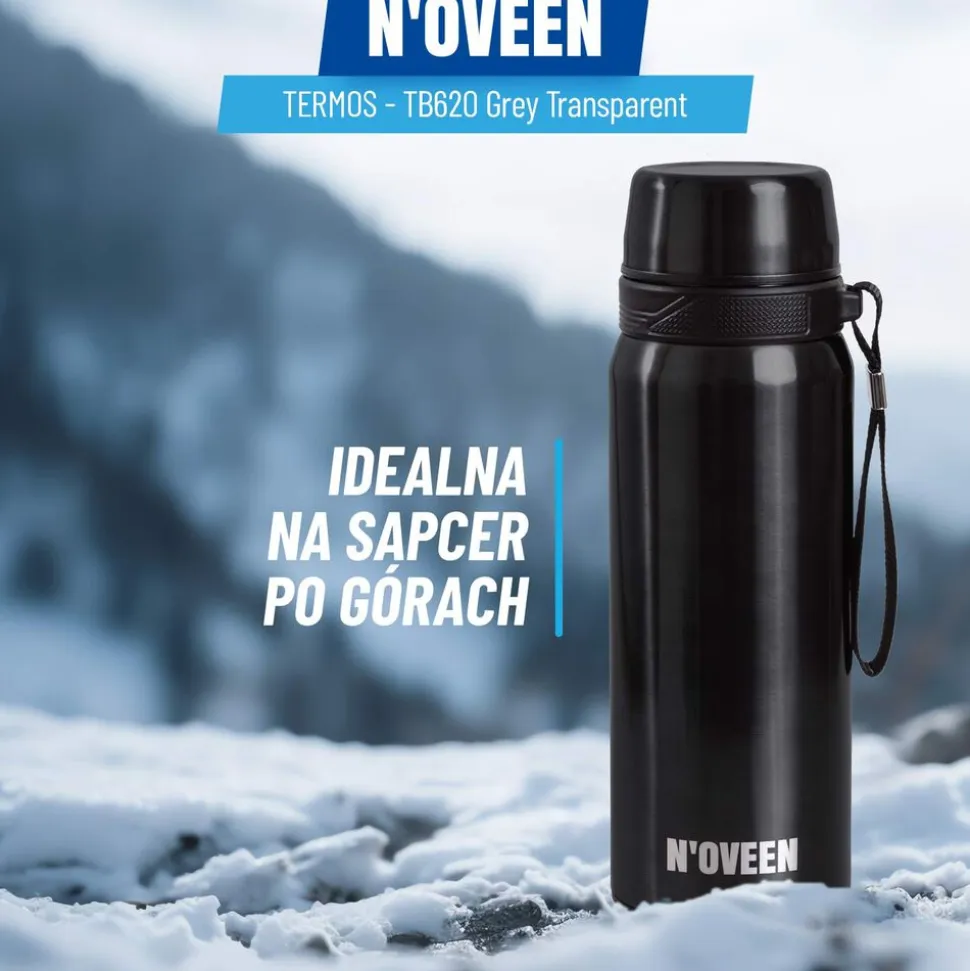Termos NOVEEN TB620 700 ml, czarny