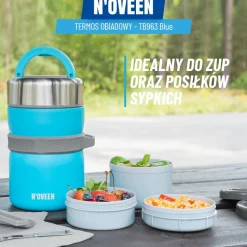 Termos obiadowy NOVEEN TB963 Blue 2000 ml, niebieski