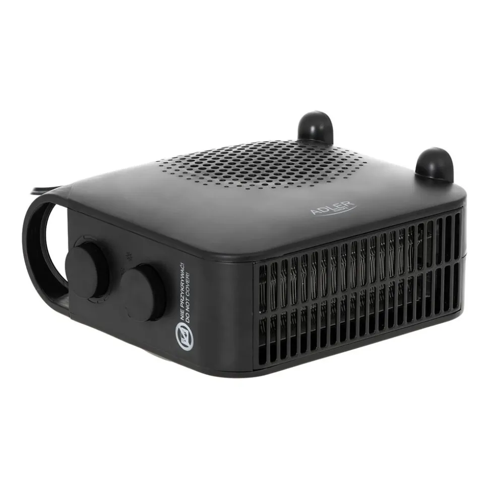 Termowentylator Adler AD 7725b, z regulacją temperatury i siły nadmuchu