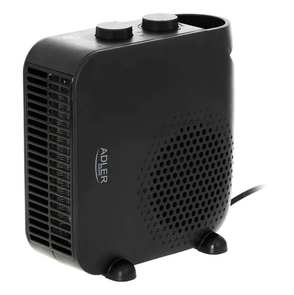 Termowentylator Adler AD 7725b, z regulacją temperatury i siły nadmuchu