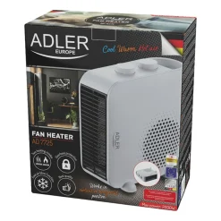 Termowentylator Adler AD 7725w, z regulacją temperatury i siły nadmuchu