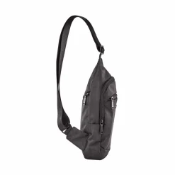 Torba męska crossbody Wings Brant BRT03, 17 x 6 x 35 cm, 3 l, czarna