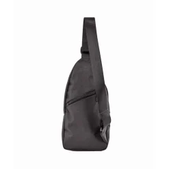 Torba męska crossbody Wings Brant BRT03, 17 x 6 x 35 cm, 3 l, czarna