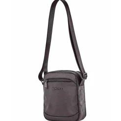 Torba męska crossbody Wings Brant BRT02, 21 x 8 x 26 cm, 4 l, czarna