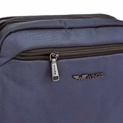 Torba męska crossbody Wings Brant BRT01, 28 x 9 x 21 cm, 5 l, granatowa