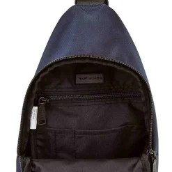 Torba męska crossbody Wings Brant BRT03, 17 x 6 x 35 cm, 3 l, granatowa